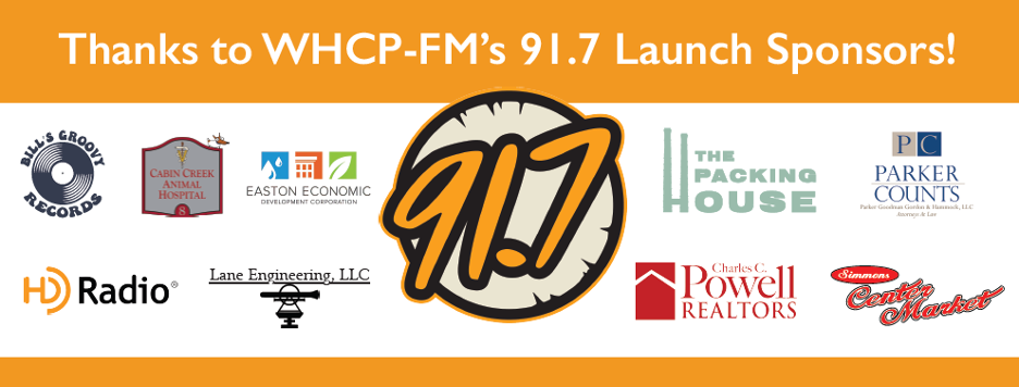 WHCP 91.7 Launch Sponsors